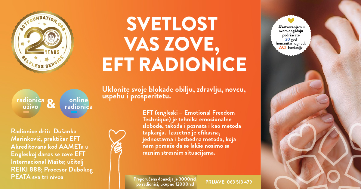 EFT Radionice FB Post